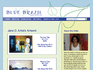 BlueBrazil Gallery Mockup.